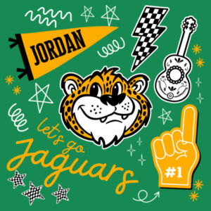 WOMEN'S ADULT - JORDAN COLLAGE - T-SHIRT - $YF365B$ Design