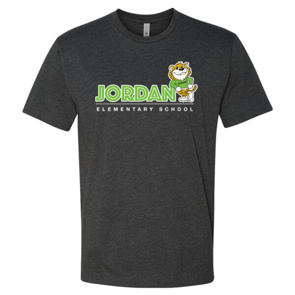 ADULT - WIDE LOGO - T-SHIRT - DARK HEATHER - $4PWFUS$ Thumbnail